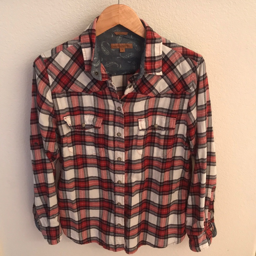 Ladies red flannel